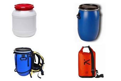 Bidon etanche et sac etanche