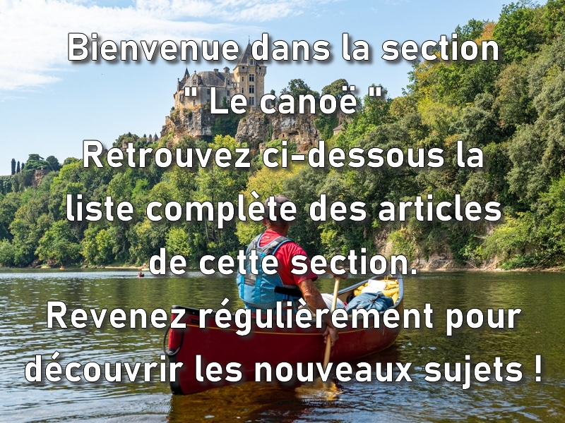 le canoe : liste des articles