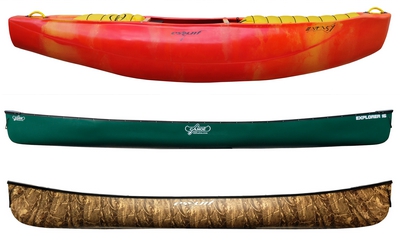 Canoe, choix de la matière