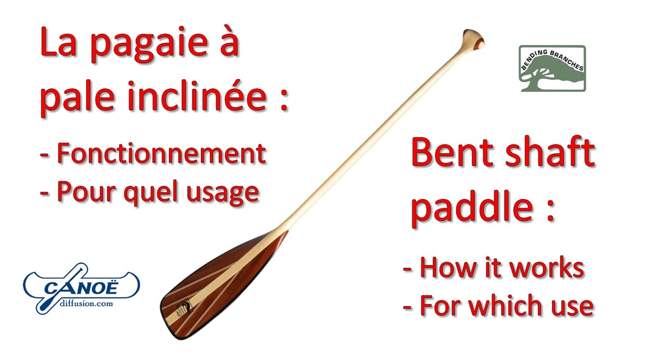 La pagaie à pale inclinée